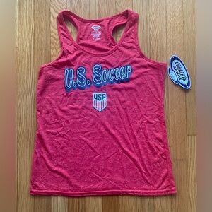 NWT Red U.S. Soccer USWNT Tank Top